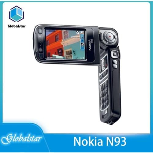 Nokia N93 Original Unlocked GSM Tri-Band 3G WIFI 3.15MP Camera Bluetooth Mobile Phone Rotatable Cellphone one year warranty