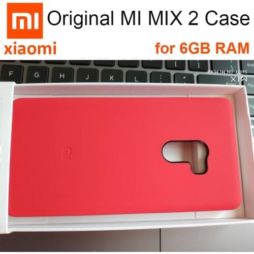 Original Xiaomi Mi Mix 2 Case Luxury Genuine silicone Shockproof Mi Mix 2 Case Cover Xaomi Xiomi Mix2 5.99 inch Phone 6GB RAM