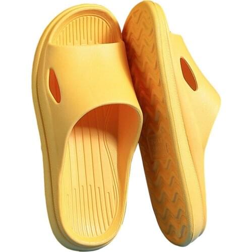 Summer Shoes Women Slippers Shower Sandal EVA Massage Drainage Non-Slip Light Bathroom Indoor Men Lovers Flip Flops Pool Slides