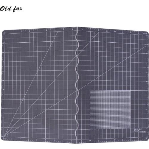 PVC Board Folding Cutting Mat Foldable Non-slip Durable Self Healing Mat for Cutting Quilting Sewing Scrapbooking Arts & Crafts