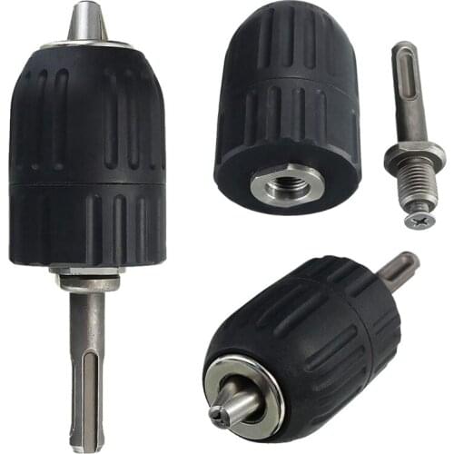 2-13mm Keyless Impact Drill Chuck Hand Tool With Lock And SDS Adaptor