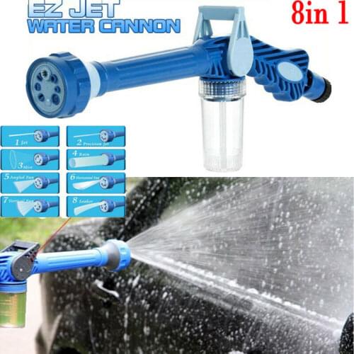 8 in1 High Pressure Water Power Blaster Multi-function Sprinkler Nozzle Water Dispenser Pump Spray Gun Garden Hose Lawn Car Wash