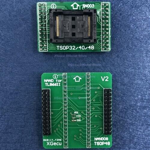 ANDK TSOP48 NAND adapter/adaptor IC socket only for TL866II plus programmer for NAND flash chips