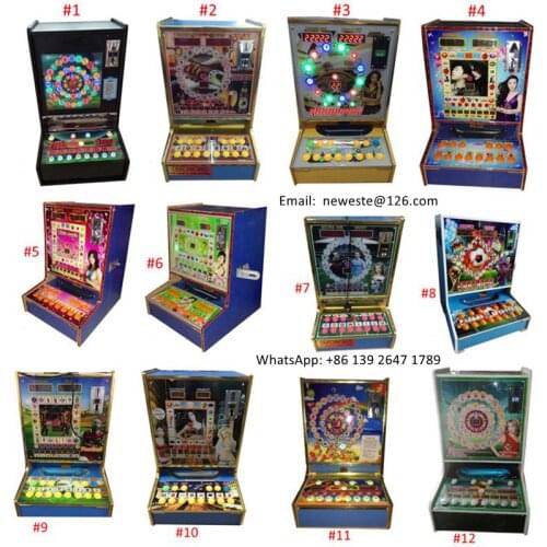 Africa People Like Coin Operated Gambling Jackpot Fruit Games Bonus Round Circle Roulette Slot Machines