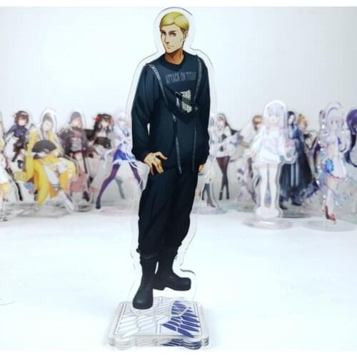Anime Attack on Titan Eren Jager13-15cm Cosplay Acrylic Figure Stand Figure 5774 Kids Collection Toy