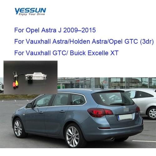 Car Rear view Camera For Opel Astra J 2009–2015 Opel GTC Astra H Corsa Meriva Vectra Zafira Insignia FIAT Grande CCD rear camera