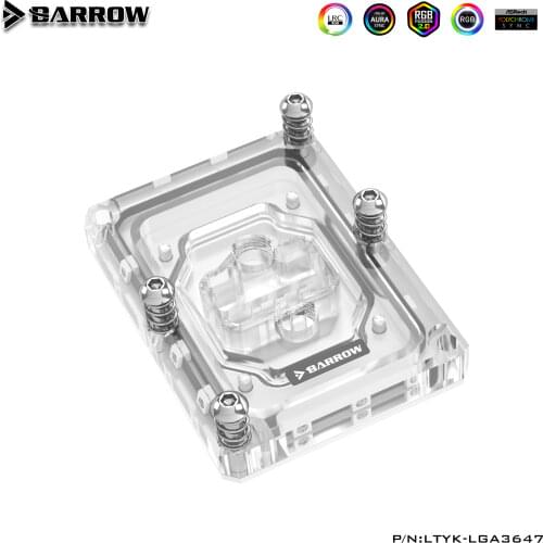 Barrow LTYK-LGA3647 CPU Water Cooling Block for Intel LGA3647