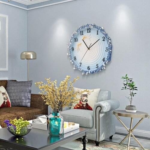 Creative Simple Wall Clock Nordic Silent Living Room Modern Bedroom Quartz Reloj De Pared Wall Watch Home Decor DD6WC