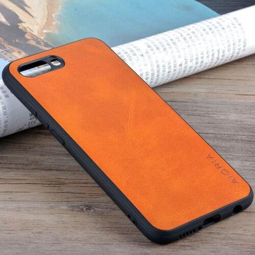 Case for Huawei Honor View 10 Luxury Vintage leather cover for huawei honor v10 view 10 case funda coque capa Business Vintage
