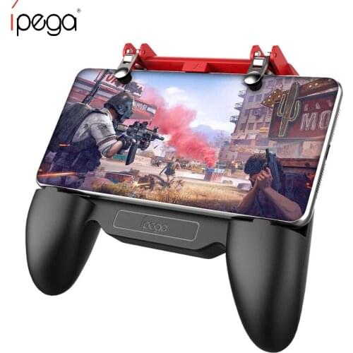 IPEGA PG-9123 for PUBG Mobile Game for IOS Android Phones Gamepad Joystick Controller Smartphone Game Console with Cooling Fan