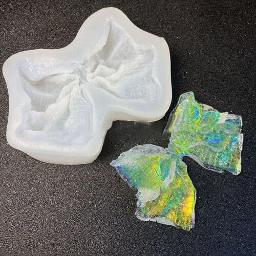 Cute Bow Shape Soap Mold 3D DIY Crystal Epoxy Mould Resin Mold Candle Soap Making Tool Silicone Mold Handmade moldes Soap