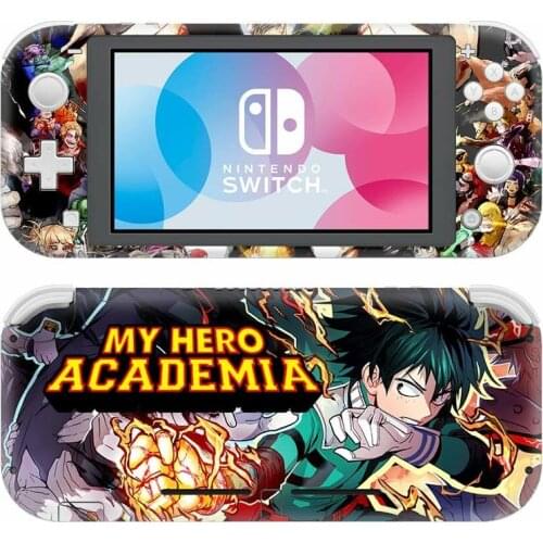 My Hero Academia NintendoSwitch Skin Sticker Decal Cover For Nintendo Switch Lite Protector Nintend Switch Lite Skin Sticker