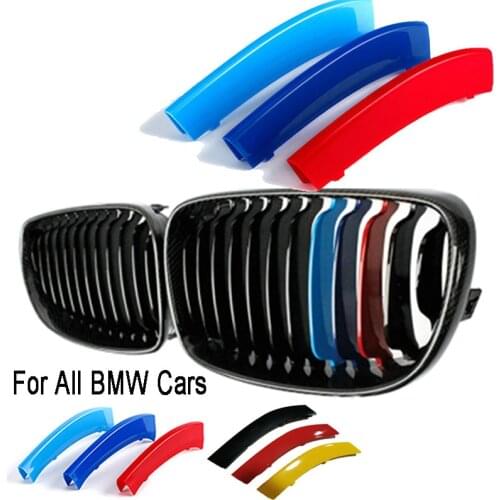 Front Grille Trim Strips For BMW X5 E70 E53 F15 G05 E84 F48 F39 E83 F25 G01 F26 G02 E71 F16 G06 G07 X1 X2 X3 X4 X6 X7 2019 2020