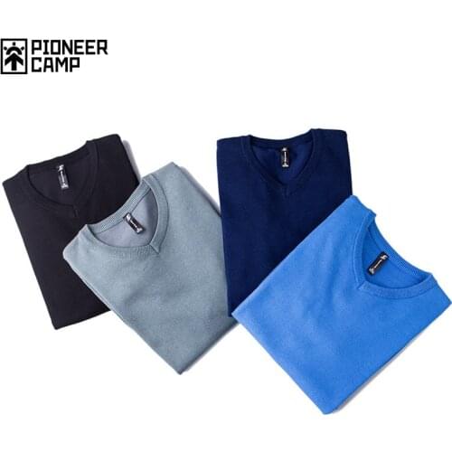 Мужские пуловеры Pioneer Camp China At AliExpress