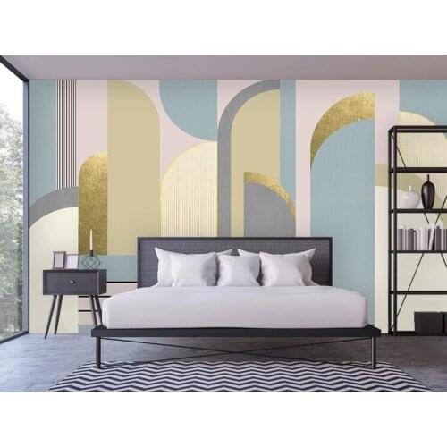 Custom 3D murals,Geometric art mosaic picture mural for living room bedroom sofa background decoration PVC wallpaper