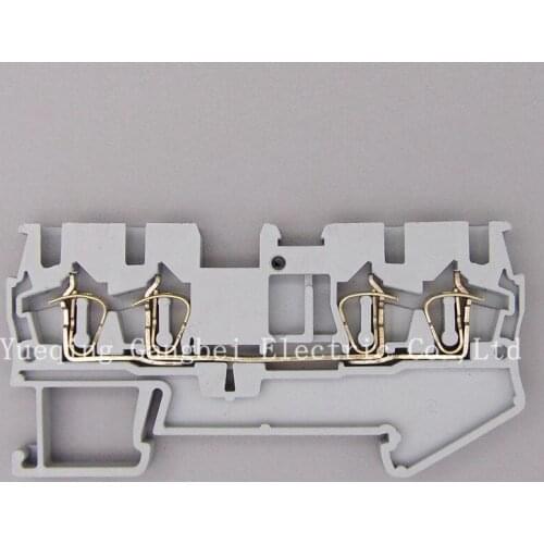 Spring type wiring terminal ST2.5/2-2 fast terminal two into two