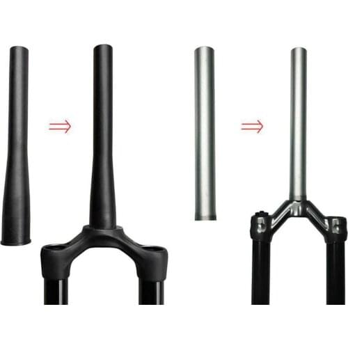 Bike Front Fork Head Tube Fork Pipe Lengthen Bicycle Tools Fork Repair Kits