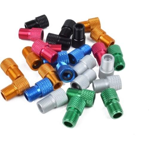 Bicycle Valve Mountain Bicycle Air Valve Converter Adapter FV Converter AV 20pcs
