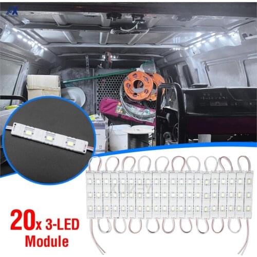 Van Workshop Interior Lighting Roof Ceiling Light Camping Tent Shed Cabinets Lamp Caravan RV Camper Transit Ducato Talento Caddy