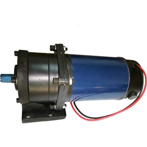 Gold supplier for Automatic machine or AGV PX110 planetary reducer 200rpm 60Nm 110mm size geared 24V 300w dc motor
