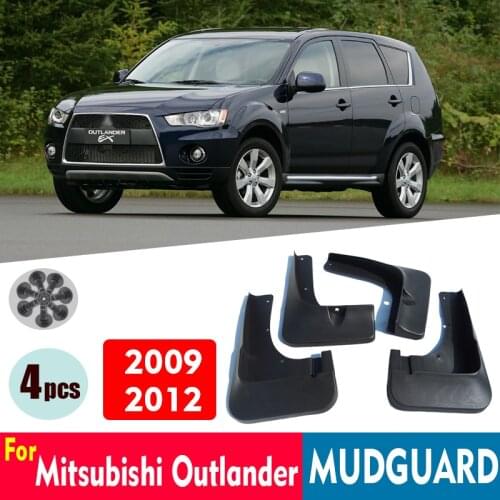 Mud flaps For Mitsubishi Outlander 2009-2012 Mudguards Fender Outlander Mud flap Splash Guard Fenders car accessories Front Rear