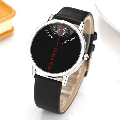 Paidu Men Watches Fashion Simple Designer Creative Quartz Watch Women Men Luxury Casual Black Analog Men Relogio Masculino