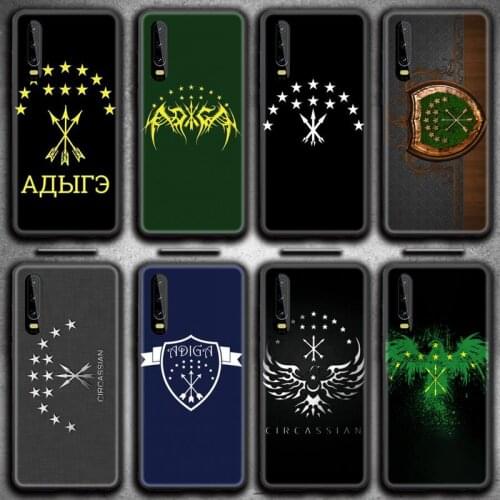 Adygea Natioanl Flag Phone Cases for Huawei P20 P30 P40 lite E Pro Mate 40 30 20 Pro P Smart 2020
