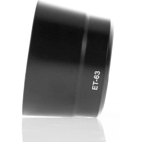 ET-63 hood For Canon EF-S 55-250mm f/4-5.6 58mm Lens 750D Bayonet Shade Hood H1C3