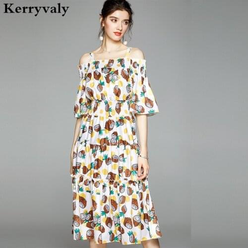 Праздничные летние платья Kerryvaly China At AliExpress