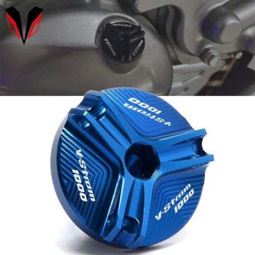 For Suzuki V-Strom 1000 2018 2019 Vstrom DL1000 1000XT Motorcycle parts CNC Engine Plug Cover Oil Filler Cap