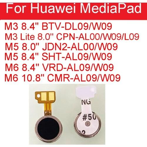 Motor Vibrator For Huawei MediaPad M3 M5 M6 Lite 8.0" 8.4"10.8" BTV-DL09 CPN-AL00 SHT-AL09 JDN2-AL00 VRD-AL09 CMR-AL09 Vibration