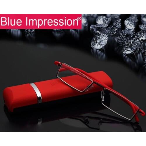 NEW ARRIVAL Women Reading glasses Men half frame TR90 Readers glasses magnifying glasses comfortable prescription glasses Men