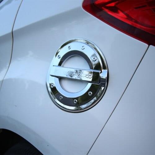 Foal Burning ABS Car Styling Fuel Tank Cap Protection Cover Sticker for Ford Ecosport 2012 2013 2014 2015 2016 2017 Accessories