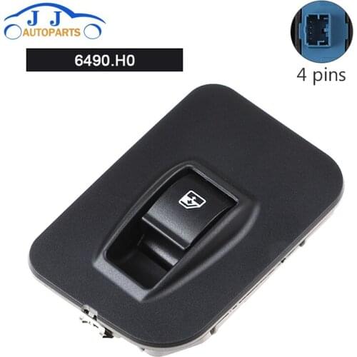 New High Quality 6490.H0 6490H0 735461282 735442324 For Citroen Nemo Peugeot Bipper Car Electric Window Control Switch