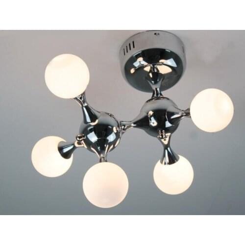 Creative Design DNA Molecular pendant lights Individuality Living Room Simple Cafe Clothing Store Decorative 5 heads lamp FG520