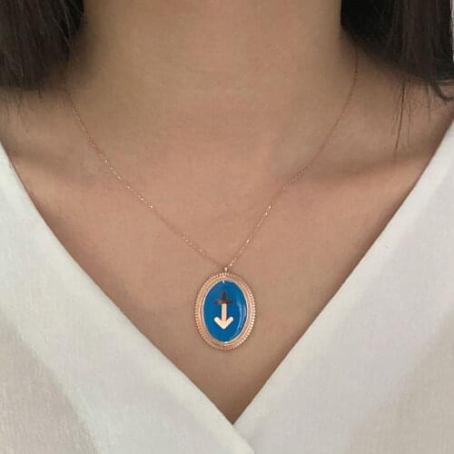 NEW Trendy 925 Silver Necklace Turkish Jewelry Birthday Gift Zircon Fashion Necklace For Women Minimalist Style Luxury Designer