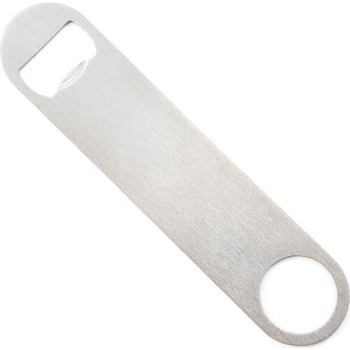 Flat Stainless Steel Beer Bottle Cap Bar Blade Opener Tool Business Card Beer Openers multi-function bottle opener LX2108