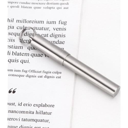 Portable Reusable Waterproof Anti-rust Toothpick Holder Storage Box Stainless Steel Case Traveling Tool for outdoor picnic hike