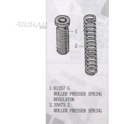 61257 G ROLLER PRESSER SPRING Sewing Machine Parts