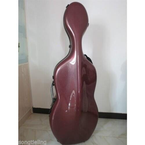 Strong carbon fiber composite material cello case 4/4 #6979