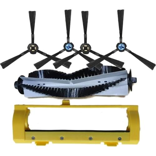 Vacuum Cleaner Side Roller Brush Cover for Genio Deluxe 500 Robotic Vacuum Cleaner Parts Brushes Replacement