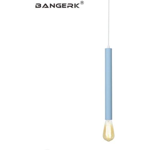 Edison LED Pendant Lamp Loft Iron Cylinder Pipe Modern Hanging Lights Restaurant Bar Home Decor Pendant Lighting Luminaire E27