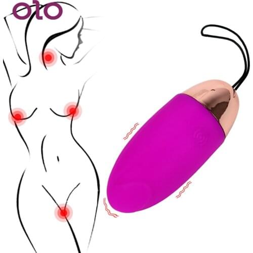 OLO Clitoris Vagina Stimulator Adult Products Sex Toys For Women Waterproof 10 Speed Vibrator Vibrating Egg G-spot Massage