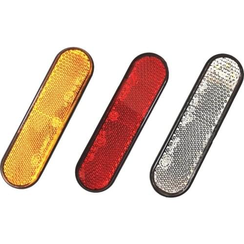 10x 12v Motorcycle Reflector Tail Brake Turn Signal Light Lamp Car LED Reflectors Truck Side marker Warning Lights