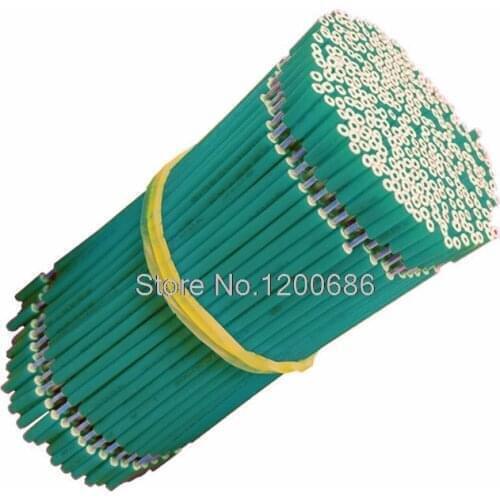 40CM 5mm strip off UL 1007 24AWG GREEN 20piece/lot super flexible 24 AWG PVC insulated Wire Electric cable, LED cable