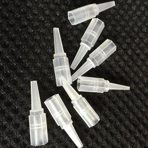 5F* 100pcs Permanent Makeup Disposable Tattoo Needles Tips Plastic Permanent Makeup Caps Supplies Free Shipping