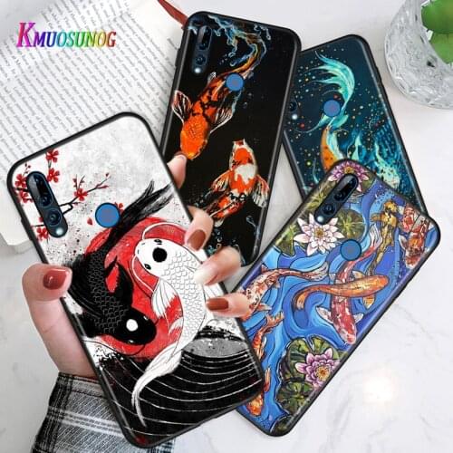 Koi Fish Yin Yang Art Cover For Honor 30i 10i 10X 9X 8X MAX 20 10 9 8 8A 8C 8S Prime 7A Pro Lite Phone Case