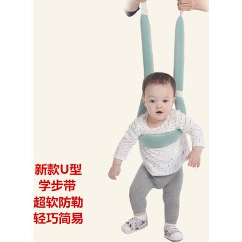 Baby learning to walk, waist protection, fall prevention and strangulation basket type summer thin traction rope
