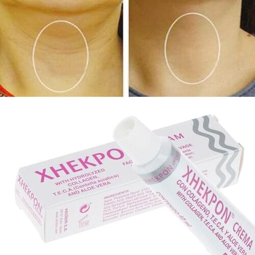 40g Neck Cream Xhekpon Crema Face And Neck Cream 40ml Neckline Cream Wrinkle Smooth Anti Aging Whitening Cream
