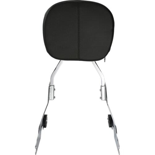 Motorcycle Passenger Sissy Bar Backrest Pad For Harley Sportster XL 1200 883 2004-2019